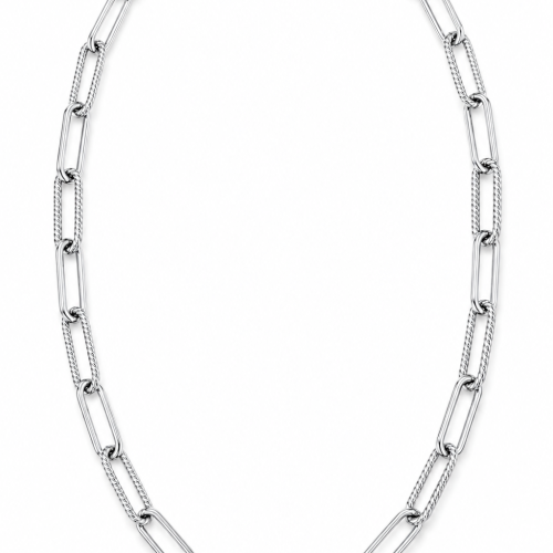 6mm Mixed Link Chain Necklace